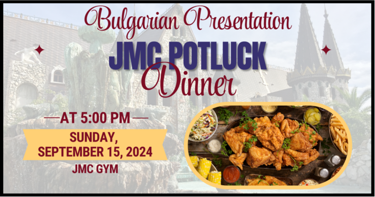 Bulgarian Presentation with JMC Potluck