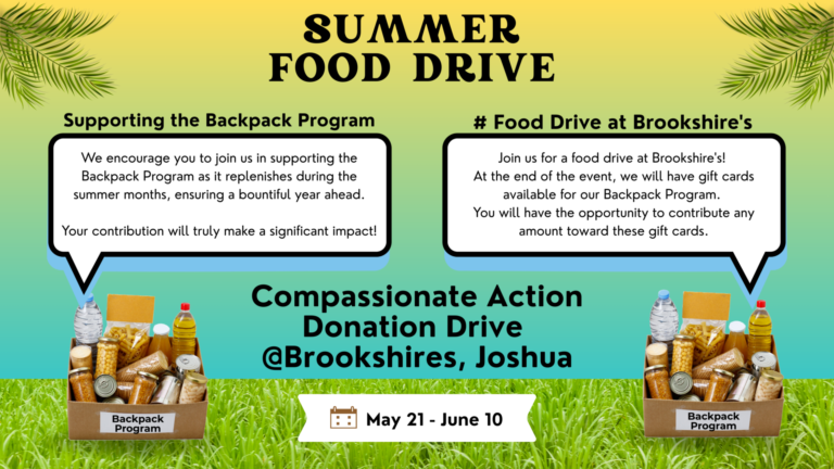 Summer Food Drive